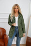 Women's Casual Hooded Drawstring Jacket