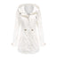 Women's Casual Hooded Drawstring Jacket