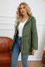 Women's Casual Hooded Drawstring Jacket