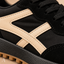 Women's Casual Lace-Up Low-Top with Chunky Tread Sole Sneakers