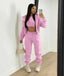 Women's Casual Three Piece Tracksuit Set