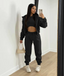 Women's Casual Three Piece Tracksuit Set