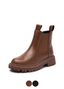 Women's Chelsea with Elastic Panels and Chunky Lug Sole Ankle Boots