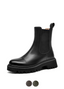 Women's Chelsea with Elastic Panels and Chunky Lug Sole Ankle Boots