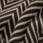 Women's Chevron Pattern High-Neck Relaxed Long-Sleeve Sweater