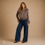 Women’s Chic Cropped Faux Fur Collar Jacket