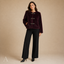 Women’s Chic Double Faced Toggle Button Jacket