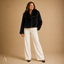 Women's Chic Soft Faux Fur Wide Collar Jacket