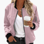 Women’s Classic Zippered Bomber Jacket