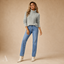 Women's Classic Cable-Knit Turtleneck Cozy Roll neck Jumper Sweater
