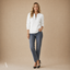 Women's Classic Cable-Texture Half-Zip Long-Sleeve Pullover Sweater
