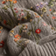 Women's Classic Floral Embroidered Turtleneck Pullover Sweater
