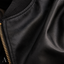 Women's Classic Full-Zip Ribbed-Cuff Relaxed Bomber Jacket