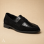 Women's Classic Penny Loafers with Flat Sole and Round-Toe Design