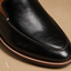 Women's Classic Slip-On Apron-Toe Low-Heel Dress Loafers