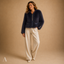 Women’s Cozy Buttoned Winter Faux Fur Jacket