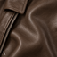 Women's Cropped Zip-Front with Pointed Collar and Elastic Hem Jacket