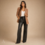 Women's Double-Button Tailored Slim-Fit Structured Blazer Jacket