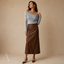 Women's Draped Off Shoulder Wrap Long Sleeve Slim Fit Blouse
