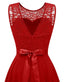 Women's Elegant Wedding Guest High Low Midi Dress