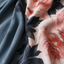 Women's Floral Crew-Neck Sleeveless A-Line Side-Slit Maxi Dress