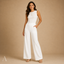 Women's High-Waist Wide-Leg with Pockets Relaxed Full-Length Trousers