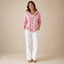 Women's Hooded Button-Front Long-Sleeve Relaxed Cardigan