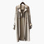 Women's Structured Long Trench Coat