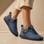 Women's Low-Top Elastic-Lace Hook-and-Loop Strap Casual Sneakers
