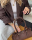 Women's Cropped Double Breasted Trench Jacket