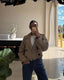Women's Cropped Double Breasted Trench Jacket