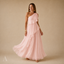 Women's One-Shoulder Layered Ruffle Flowy Maxi Dress