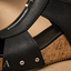 Women's Open-Toe with Front Zip and Slingback Platform Wedge Sandals