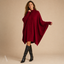 Women's Oversized Roll-Neck Batwing-Sleeve Relaxed Sweater Dress