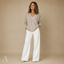 Women's Oversized V-Neck Long-Sleeve Casual Sweater