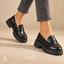 Women's Penny with Chunky Platform Sole and Lug Tread Loafers