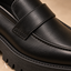 Women's Penny with Chunky Platform Sole and Lug Tread Loafers