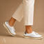 Women's Perforated Tassel with Thick Stitched Sole Slip-On Loafers