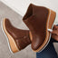 Women's Platform with Side-Zip Closure Wedge Ankle Boots
