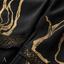 Women's Printed V-Neck Long-Sleeve with Decorative Trim Mini Dress