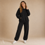 Women's Pullover Hoodie and Cuffed Jogger Trousers Two-Piece Set