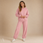 Women's Pullover Hoodie and Cuffed Jogger Trousers Two-Piece Set