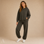 Women's Pullover Hoodie and Cuffed Jogger Trousers Two-Piece Set