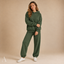 Women's Pullover Hoodie and Cuffed Jogger Trousers Two-Piece Set