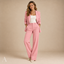 Women's Single-Breasted Blazer and Wide-Leg Trousers Two-Piece Suit Set