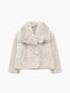 Women's Chic Soft Faux Fur Wide Collar Jacket