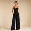 Women's Spaghetti Strap Pleated Wide Leg Jumpsuit