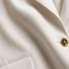 Women's Structured Notch-Lapel Single-Button Long-Sleeve Blazer Jacket