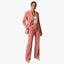 Women's Formal Blazer and Wide Leg Trousers Set