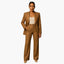 Women's Formal Blazer and Wide Leg Trousers Set